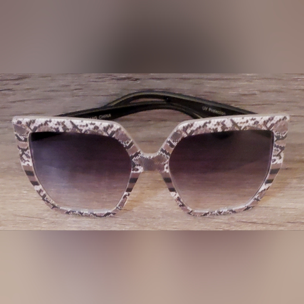 Snake Print Sunglasses